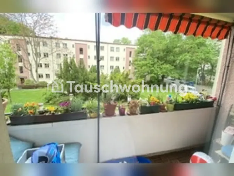 Tauschwohnung: Sanierte 3 Raum-Wohnung im grünen Idyll Weberwiese — photo 1